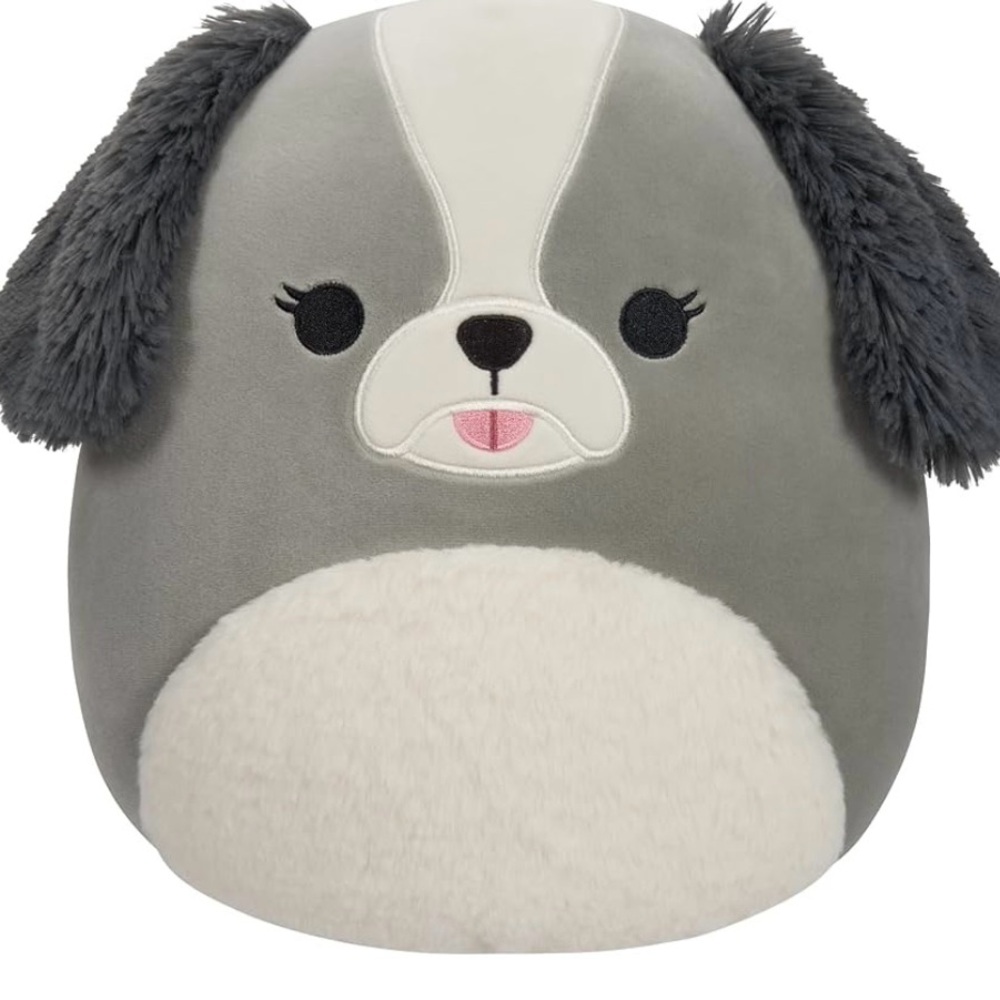 Squishmallow 5” Malu - Grey Shih-tzu - NWT - Picture 5 of 10
